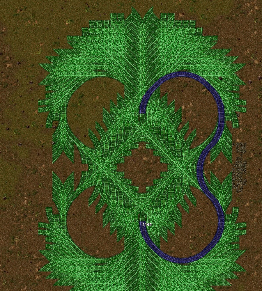 Friday Facts 113 Better rail building Factorio